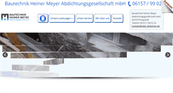Desktop Screenshot of keller-abdichten.de